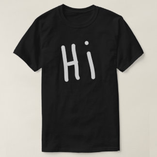 Männer-T - Shirt "HI"