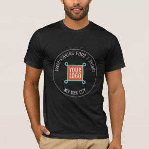 Männer T - Shirt mit benutzerdefiniertem Logo auf