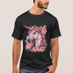 Männer T - Shirt mit Einhorn.