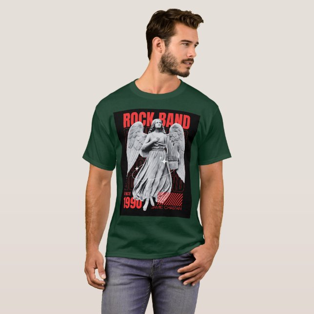 Männer T-Shirt Rockband (Vorne ganz)