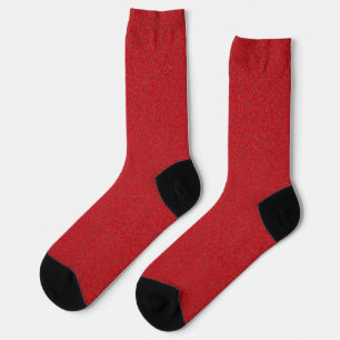 Männer-Tomatensocken mit schwarzen Akzenten Socken