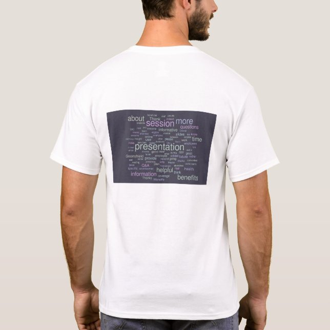 Männer-Tops: Rückseite T-Shirt (Rückseite)