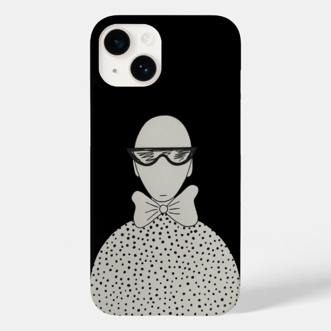 Männer tragen Bows zu Case-Mate iPhone-Fall iPhone Hülle (Rückseite)