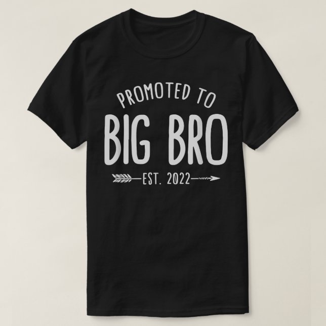 Männer traten bald zu BigBrother als Bruder auf T-Shirt (Design vorne)