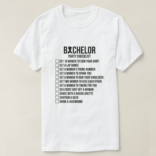 Männer Trauzeuge Groom Squat Men Bachelor Supplier T-Shirt (Design vorne)