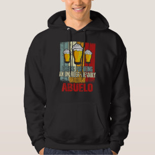 Männer trinken Beifall, weil sie sich als Braun-Bi Hoodie