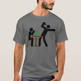 Männer trinken T-Shirt