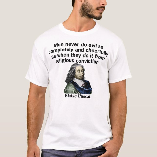 Männer tun nie Übel so vollständig T-Shirt (Vorderseite)