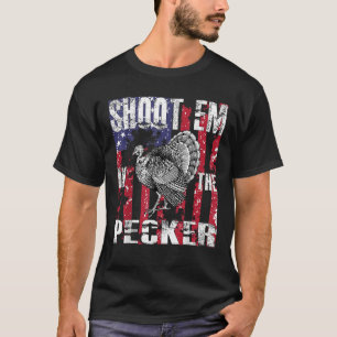 Männer Türkei Jagd auf Shirt schießen in der Pecke
