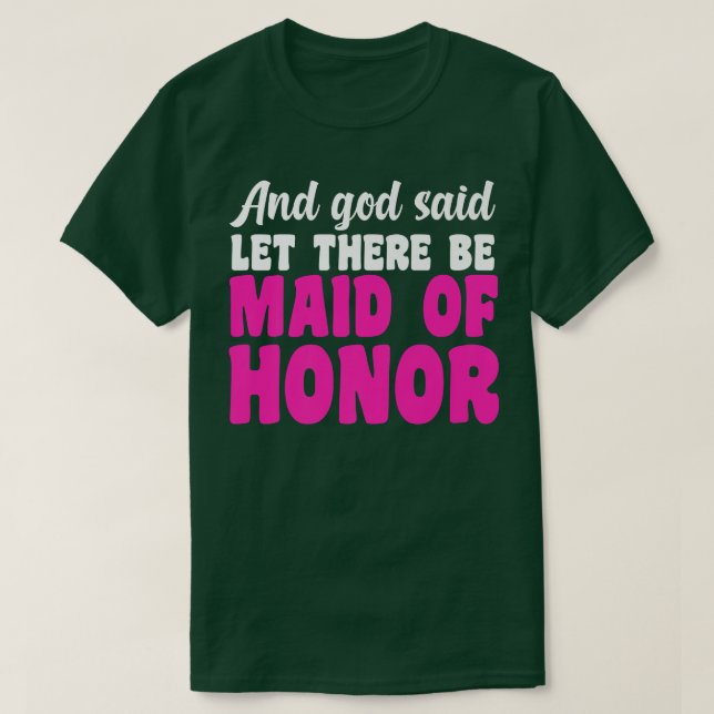 Männer und Gott sagten gelassen, es gäbe Trauzeugi T-Shirt (Design vorne)