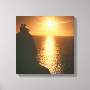 Männer und Sun Leinwand