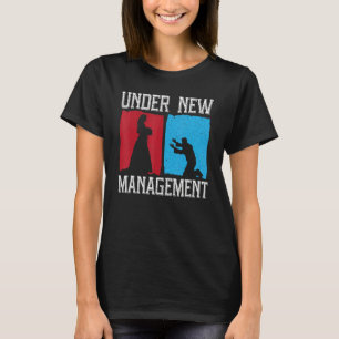 Männer unter neuem Management-Greom Wedding Bachel T-Shirt