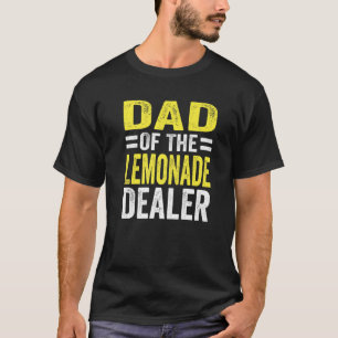 Männer Vater der Lemonade Dealer Lemonade Standbos T-Shirt