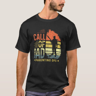 Männer - Vater-Eltern-Ops für Men Gamer T-Shirt