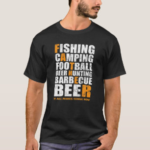 MÄNNER VATER Hobby zum Vatertag - Angelplatz T-Shirt