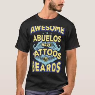 Männer Väter Tag Phantastisch Abuelos haben Tattoo T-Shirt