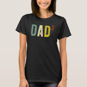 Männer Vater zum 2. Power Vater von 2 Vatertag g r T-Shirt