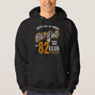 Männer Vintag 1982 40. Geburtstag für seine alten  Hoodie