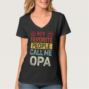Männer Vintag, meine Lieblings-Leute nennen mich O T-Shirt