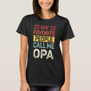 Männer Vintag, meine Lieblings-Leute nennen mich O T-Shirt