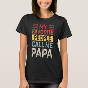 Männer Vintag, meine Lieblings-Leute nennen mich P T-Shirt