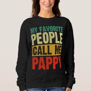 Männer Vintag meine Lieblings-Leute nennen mich Pa Sweatshirt