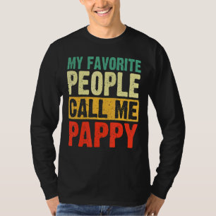 Männer Vintag meine Lieblings-Leute nennen mich Pa T-Shirt