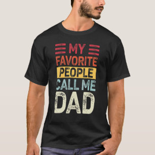 Männer Vintag, meine Lieblings-Leute nennen mich V T-Shirt