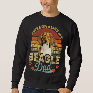 Männer Vintag Phantastisch wie mein Beagle Vater H Sweatshirt