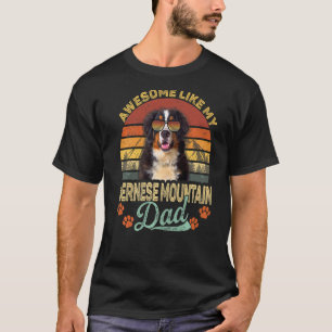 Männer Vintag Phantastisch wie mein Berner Vater T-Shirt