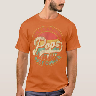 Männer Vintag Retro Vater Vater, Pop wie ein Großv T-Shirt