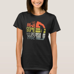 Männer Vintage Awesome Seit 1982 Golfer Geburtst T-Shirt