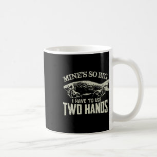 Männer Vintage Minen so groß, dass ich zwei Hände Kaffeetasse