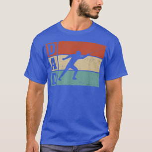 Männer Vintager Vater Fischerei Fischer Daddy Fath T-Shirt