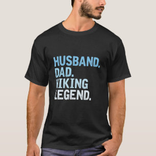 Männer Wandern Vater Lustig Ehemann Vater Wandern T-Shirt