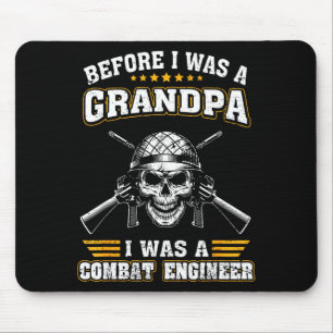 Männer waren ein Pionier bevor Opa stolz Mousepad