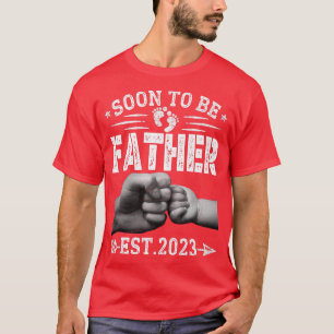 Männer waren schon bald Vater seit 2023 Männer sin T-Shirt