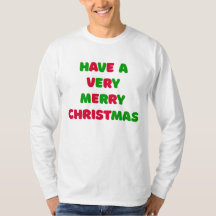 Männer-Weihnachts-Langarm-T-Shirt
