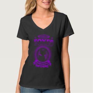 Männer, weil Füchse Phantastisch frieren T-Shirt