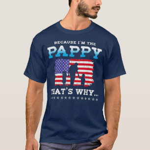 Männer, weil ich der glückliche Opa-Väter-Tag b T-Shirt