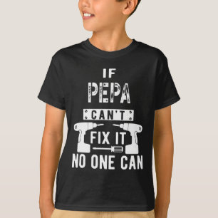 Männer, wenn Pepa es nicht reparieren kann, kann e T-Shirt