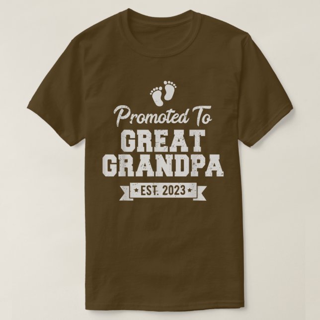 Männer werden bald Großvater in Grea T-Shirt (Design vorne)