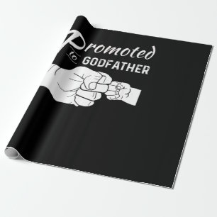 Männer werden zum Götzendiener-Kindervater-Tages Geschenkpapier