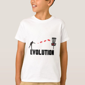 Männer werfen rote Scheibe in Sket Evolution Disc  T-Shirt