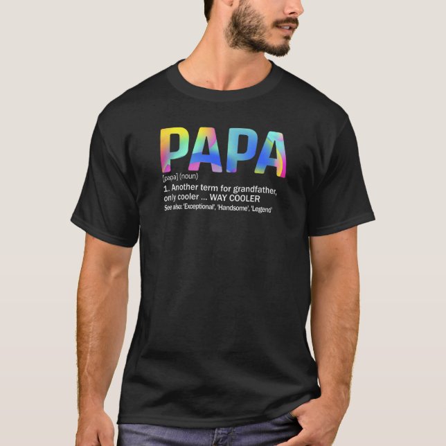 Männer wie eine normale Opa nur viel Cooler Papa D T-Shirt (Vorderseite)