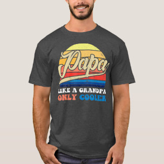 Männer wie Großvater nur Cooler Vater Papa Definit T-Shirt