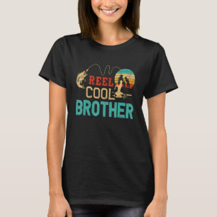 Männer Wirklich Cooler Bruder Angeln Vatertag Für T-Shirt