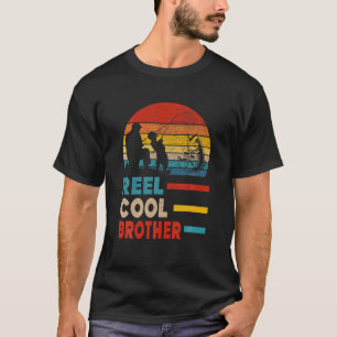 Männer Wirklich Cooler Bruder Angler Daddy Vater T T-Shirt