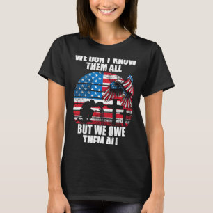 Männer wissen es nicht, aber schulden Veteranen Ta T-Shirt