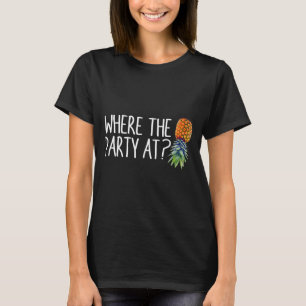 Männer, wo die Party ist Männer Frauen auf dem Kop T-Shirt